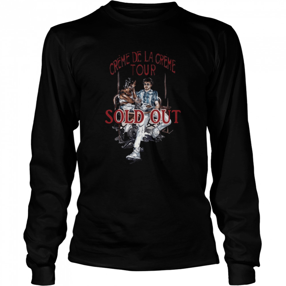 Creme De La Creme Tour Sold Out Jack Harlow shirt Long Sleeved T-shirt