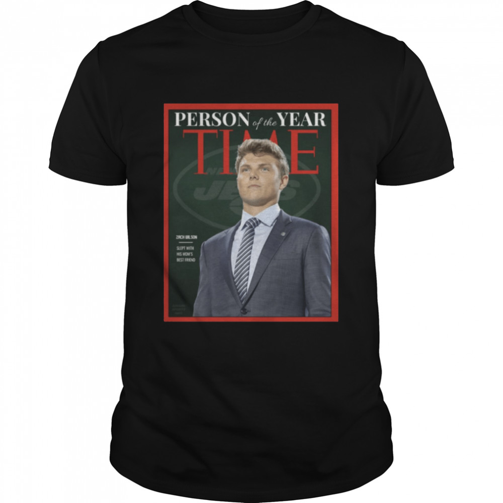 Zach Wilson Person of the Year Time T-Shirt