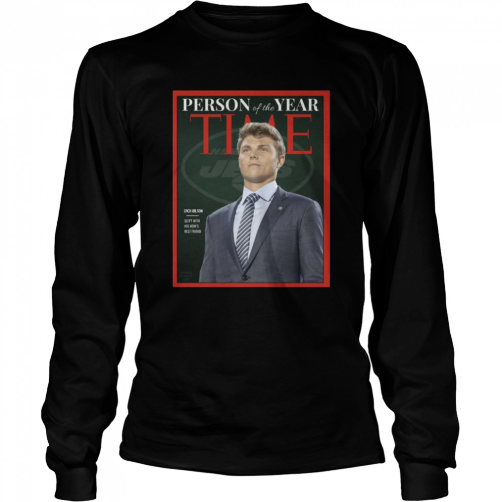 Zach Wilson Person Of The Year Time New 2022 shirt, hoodie