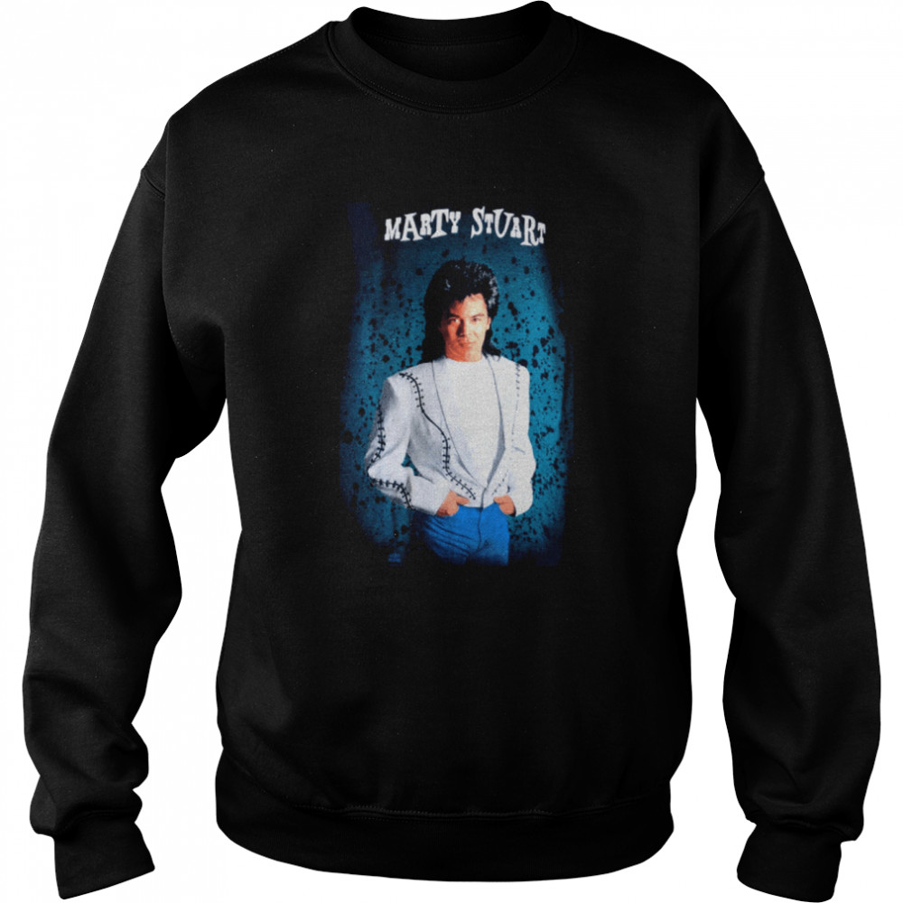Vintage Original 90’s Marty Stuart 1992 American Grammy Award Winning Rockabilly Music shirt Unisex Sweatshirt