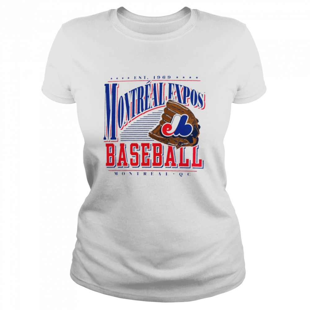 Montreal Expos MLB Cooperstown Team Color Ringer T-Shirt