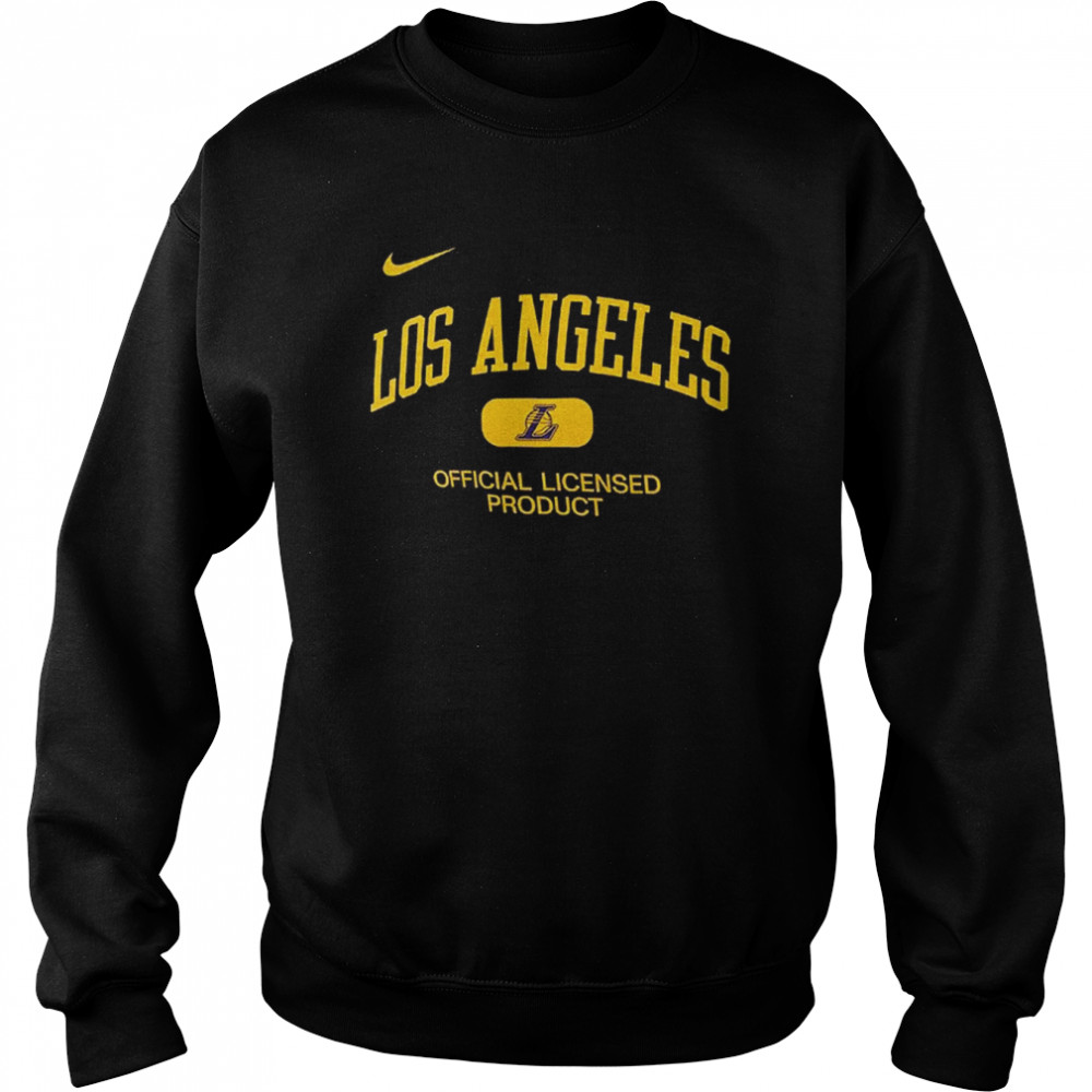 Los Angeles Lakers Nike Essential Heritage Performance T-Shirt - Gold