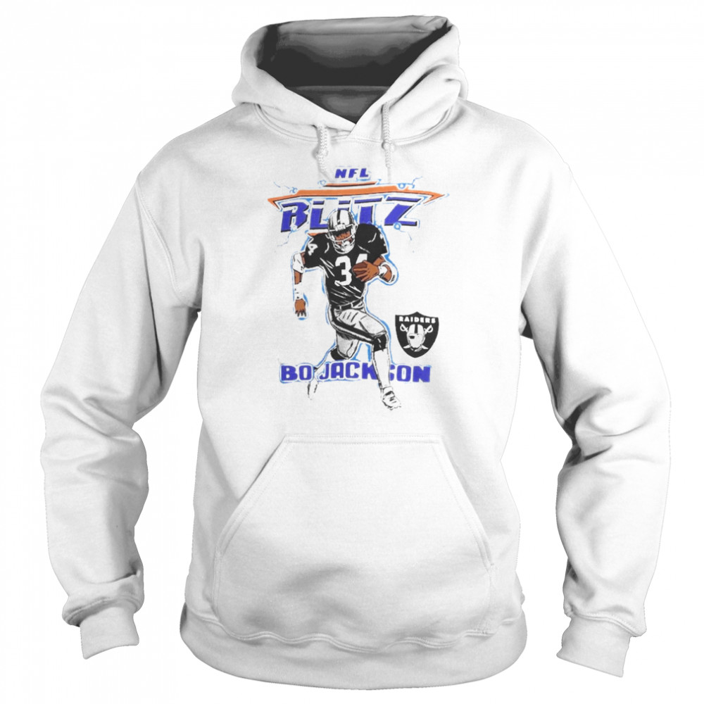 Homage NFL blitz raiders bo jackson shirt, hoodie, longsleeve, sweater