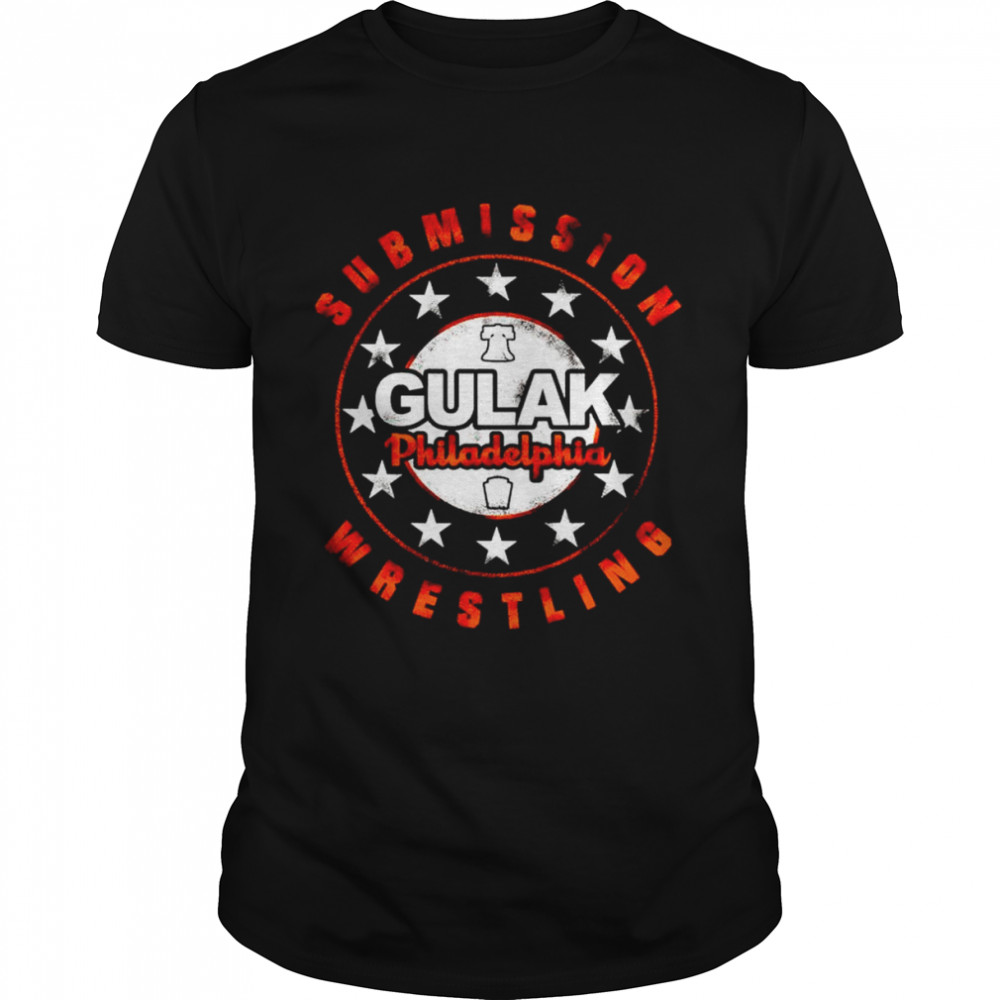 Drew Gulak Philadelphia Submission Wrestling shirt