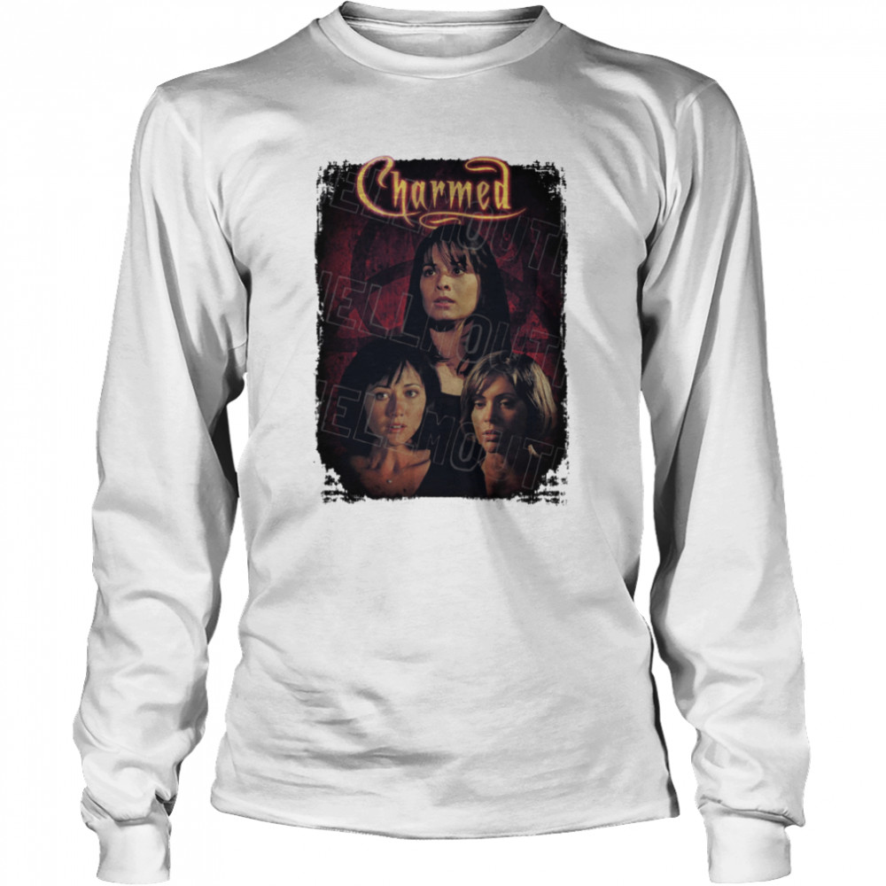 Charmed Piper Prue And Phoebe Halloween shirt Long Sleeved T-shirt