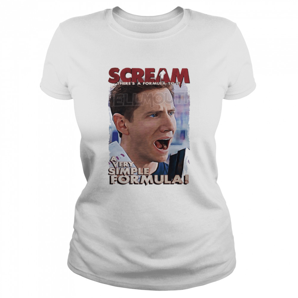 Scream Movie Randy Meeks Jamie Kennedy Halloween shirt Classic Women's T-shirt