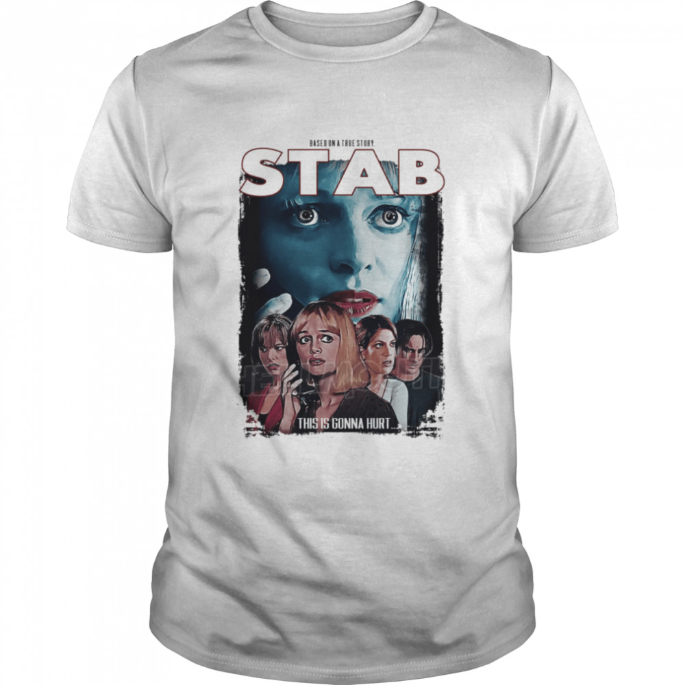Stab Scream Movie Sidney Prescott Tori Spelling Halloween shirt