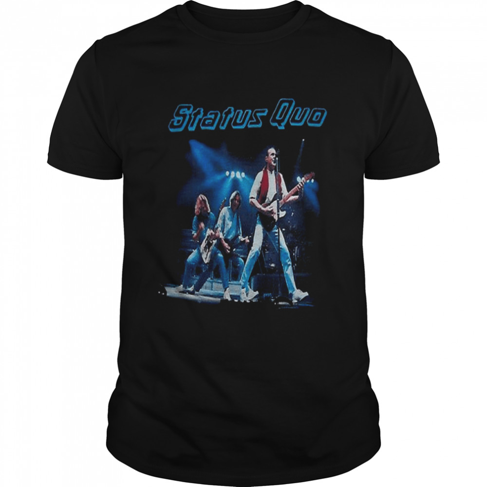 90s Live Tour Design Status Quo shirt