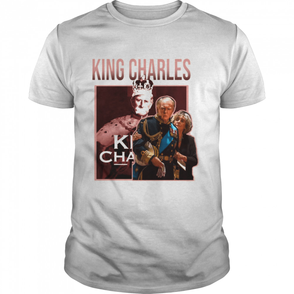 King Charles Funny Retro King Charles shirt