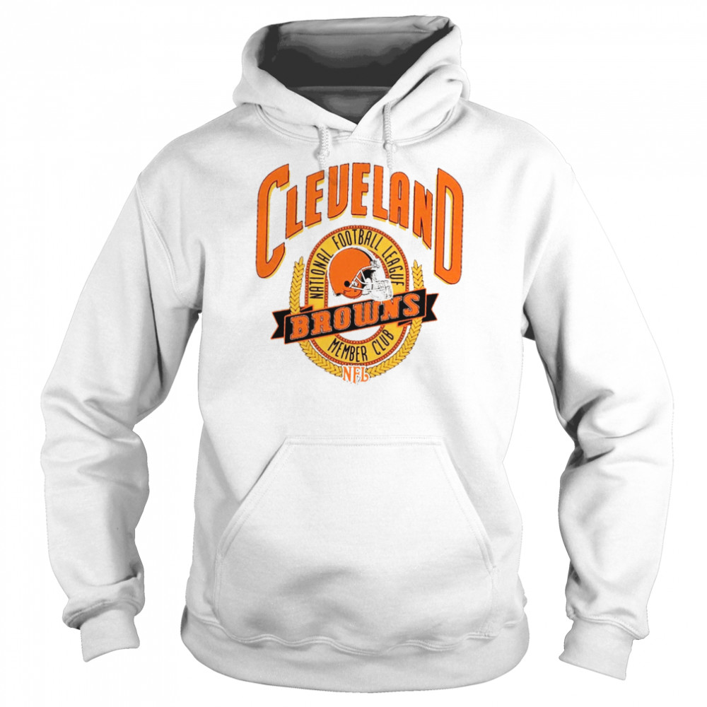 Unisex Born x Raised Black Cleveland Browns Pullover Hoodie Size: 3XL