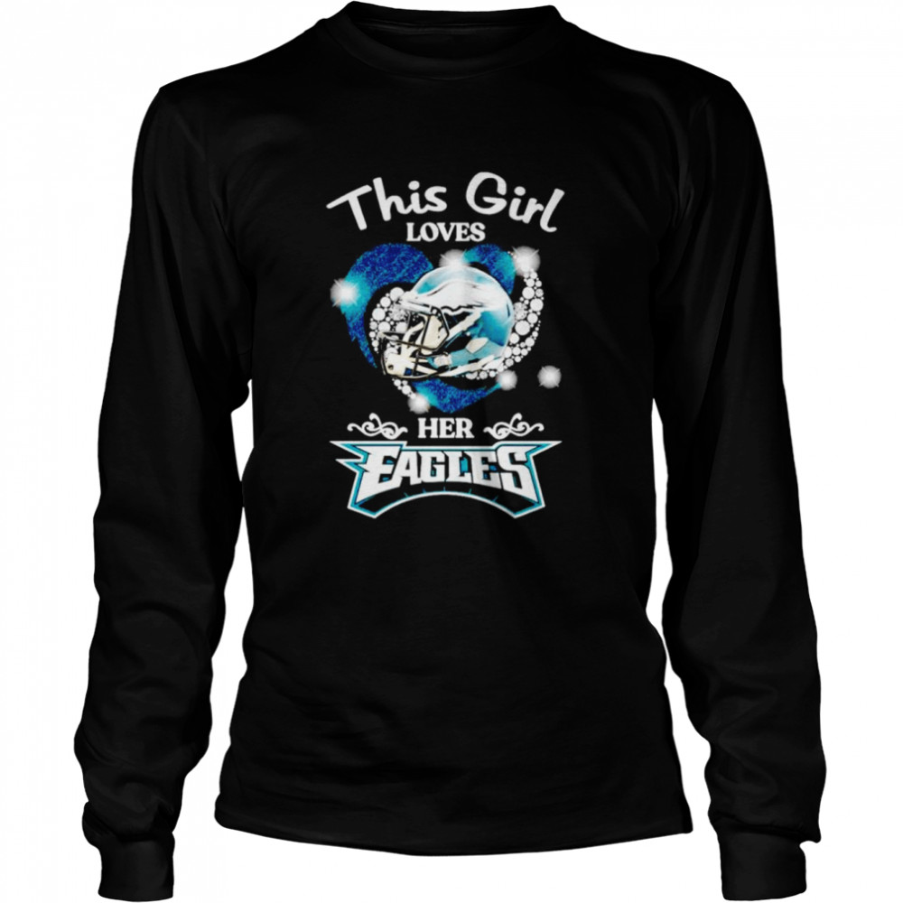 This Girl Loves Her Eagles T-shirt - Shibtee Clothing