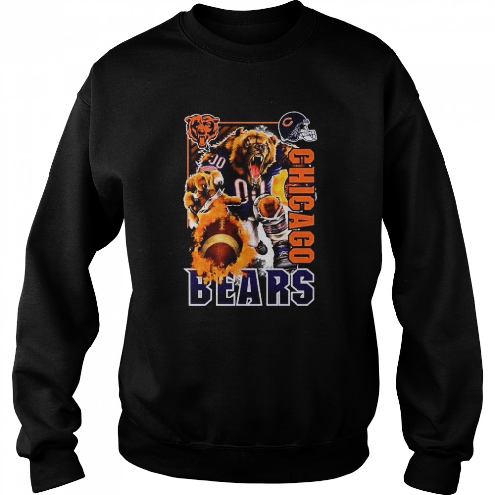 Chicago Bears DA BEARS Vintage NFL Crewneck Sweatshirt – SocialCreatures  LTD