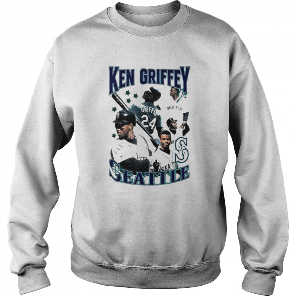 Ken Griffey Jr. Kids Toddler T-Shirt - Heather Gray - Seattle | 500 Level