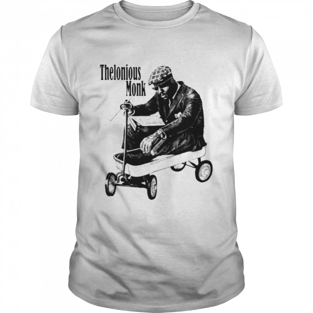 90s Design Jazz Thelonious Monk shirt