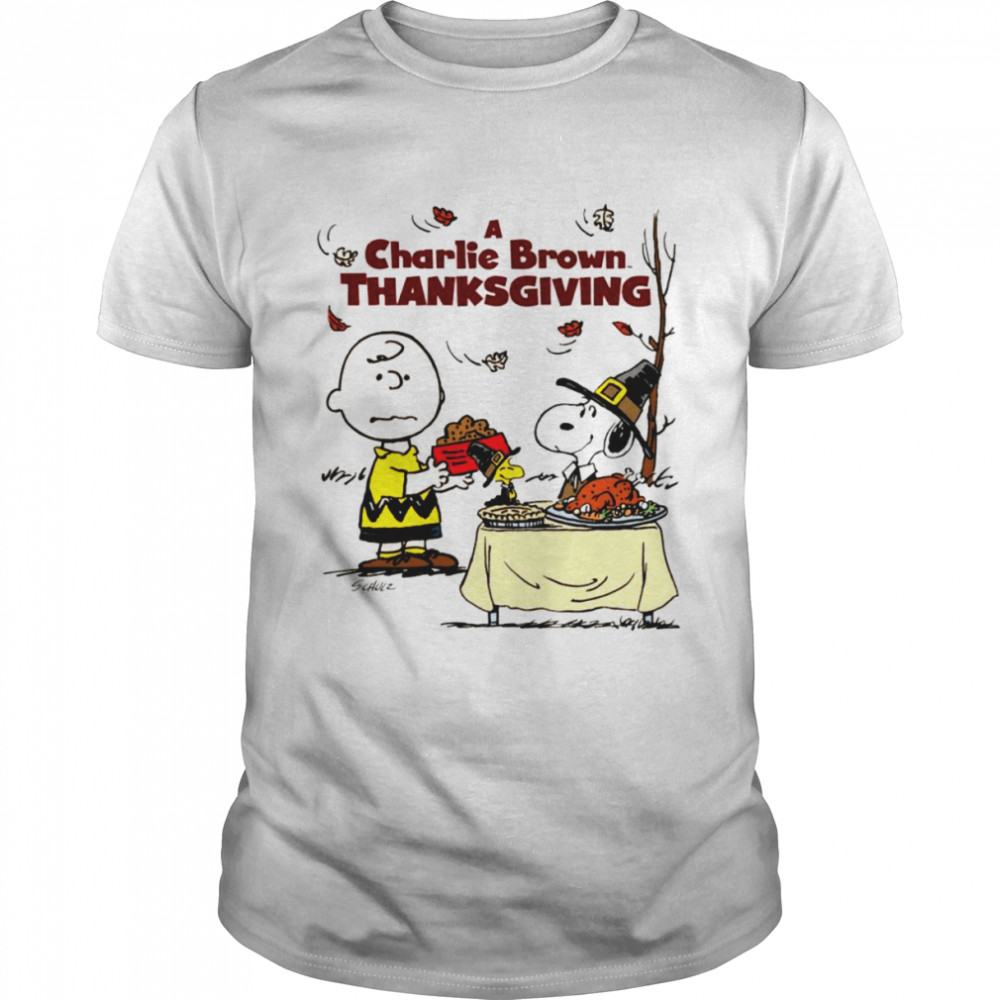A Charlie Brown thanksgiving shirt