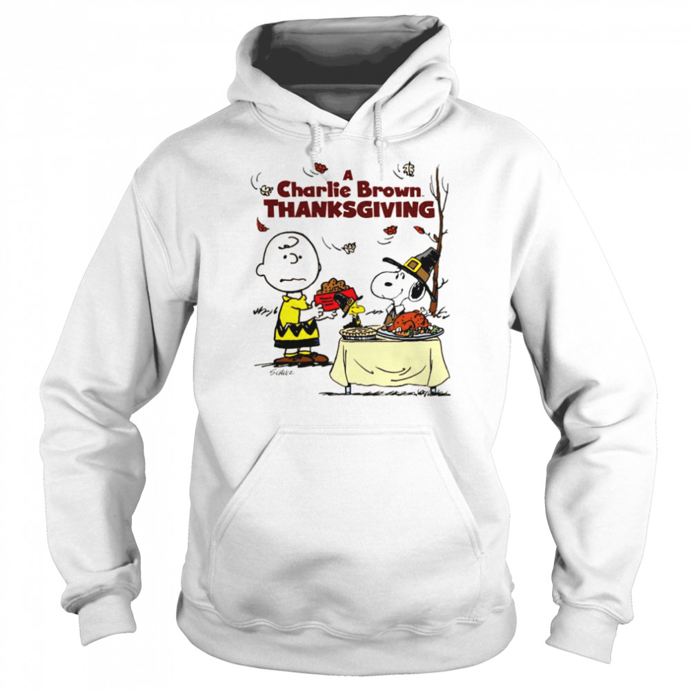 A Charlie Brown thanksgiving shirt Unisex Hoodie