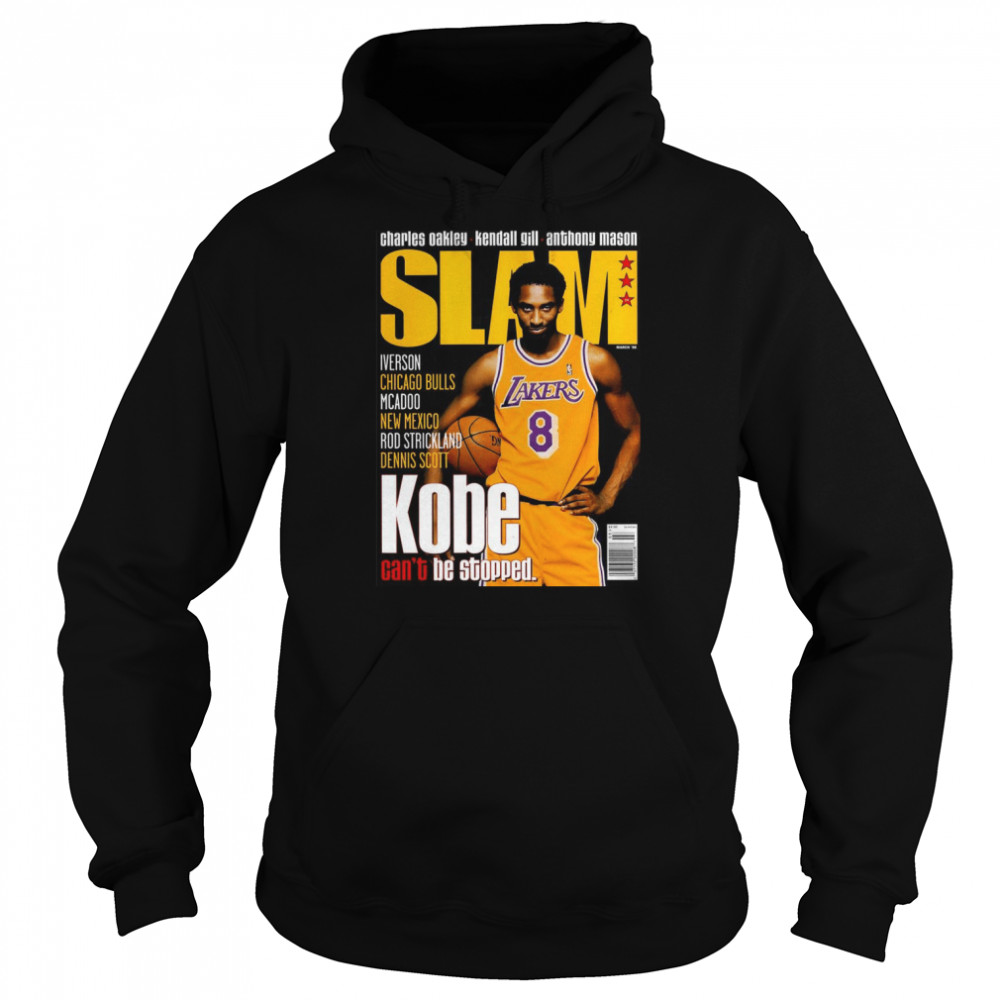 Official Kobe Bryant NBA finals los angeles basketball slam magazine 1998  cover LA Lakers T-shirt, hoodie, tank top, sweater and long sleeve t-shirt