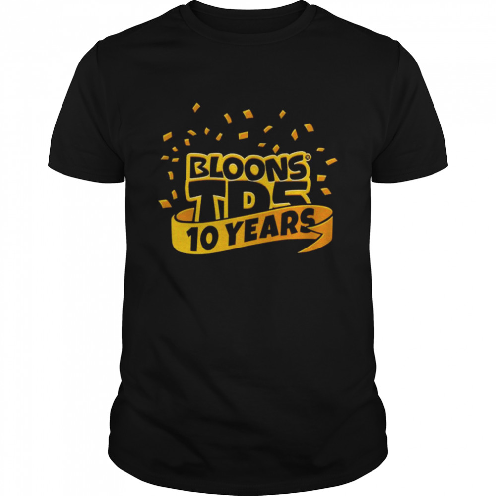 Bloons td5 10th anniversary shirt