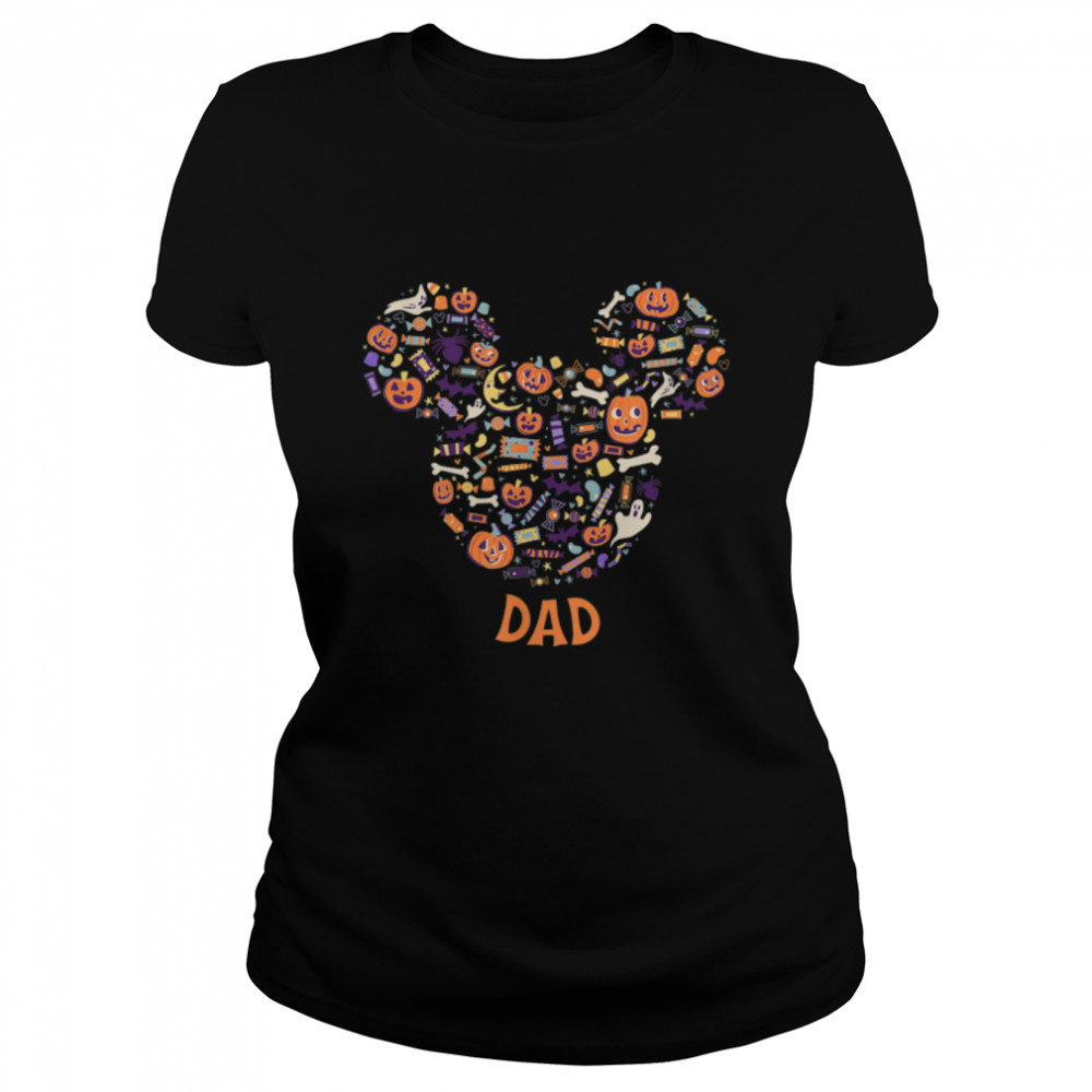 Disney Mickey Mouse Icon Halloween Dad T- B0B31ZCPYC Classic Women's T-shirt