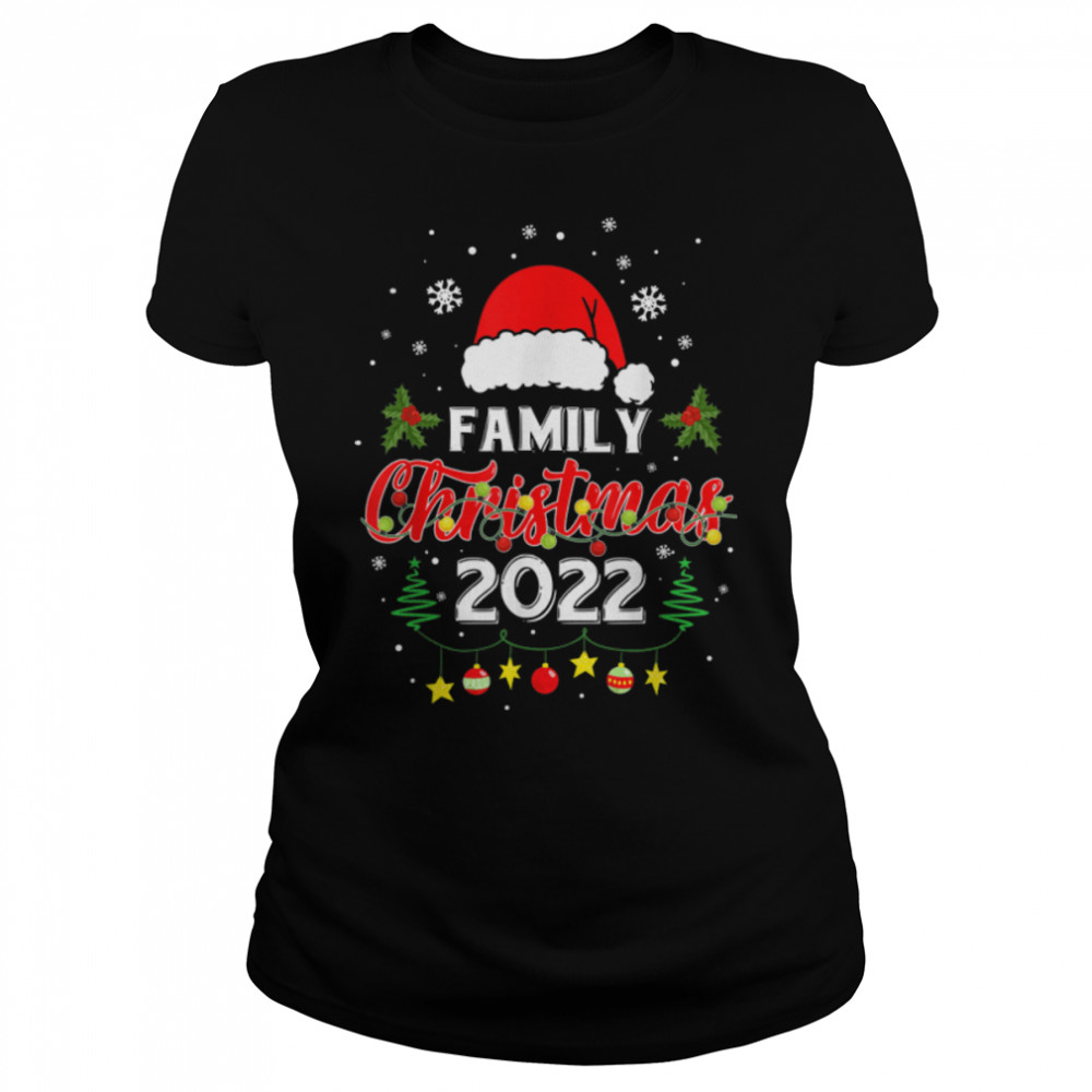 Family Christmas 2022 Matching s Funny Santa Elf Squad T- B0BN8Q1VX3 Classic Women's T-shirt