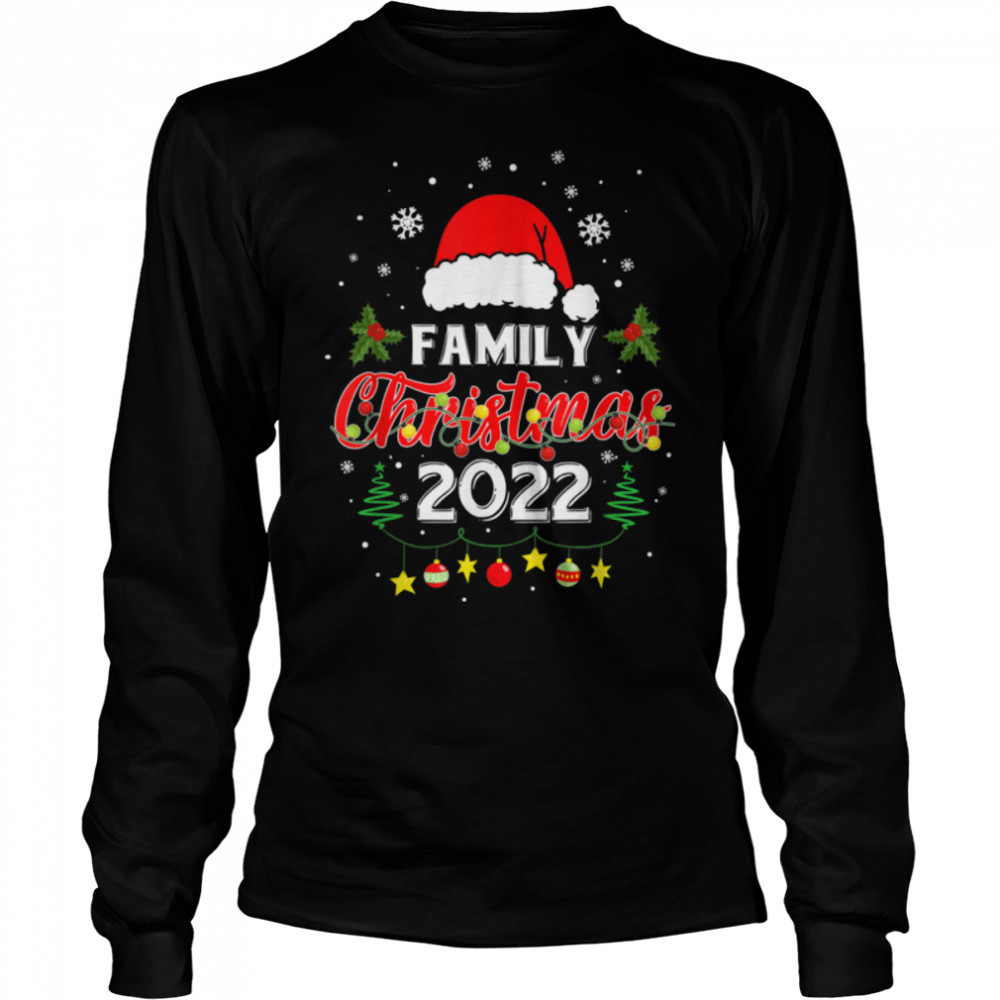 Family Christmas 2022 Matching s Funny Santa Elf Squad T- B0BN8Q1VX3 Long Sleeved T-shirt