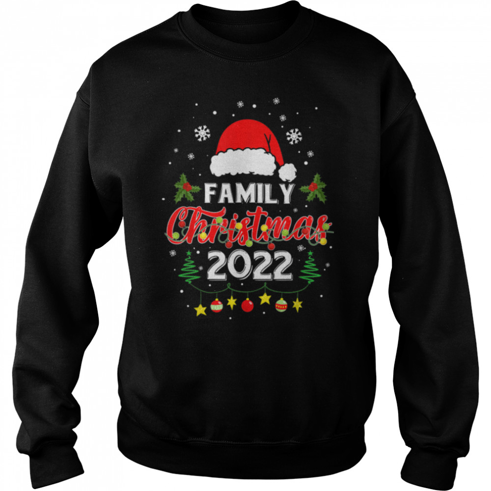 Family Christmas 2022 Matching s Funny Santa Elf Squad T- B0BN8Q1VX3 Unisex Sweatshirt