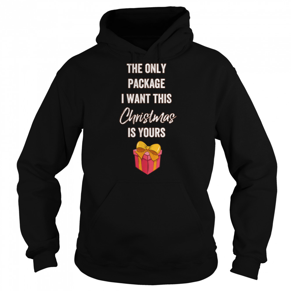 The only package I want this Christmas is yours T- B0BN8P2D69 Unisex Hoodie