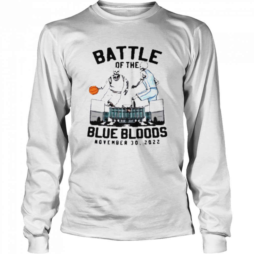 Barstool sports battle of the blue bloods 2022 shirt Long Sleeved T-shirt
