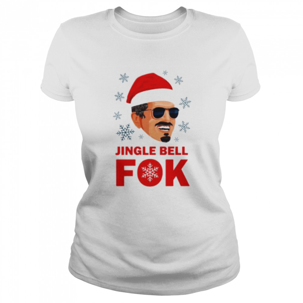 Best jingle bell Fok Christmas shirt Classic Women's T-shirt