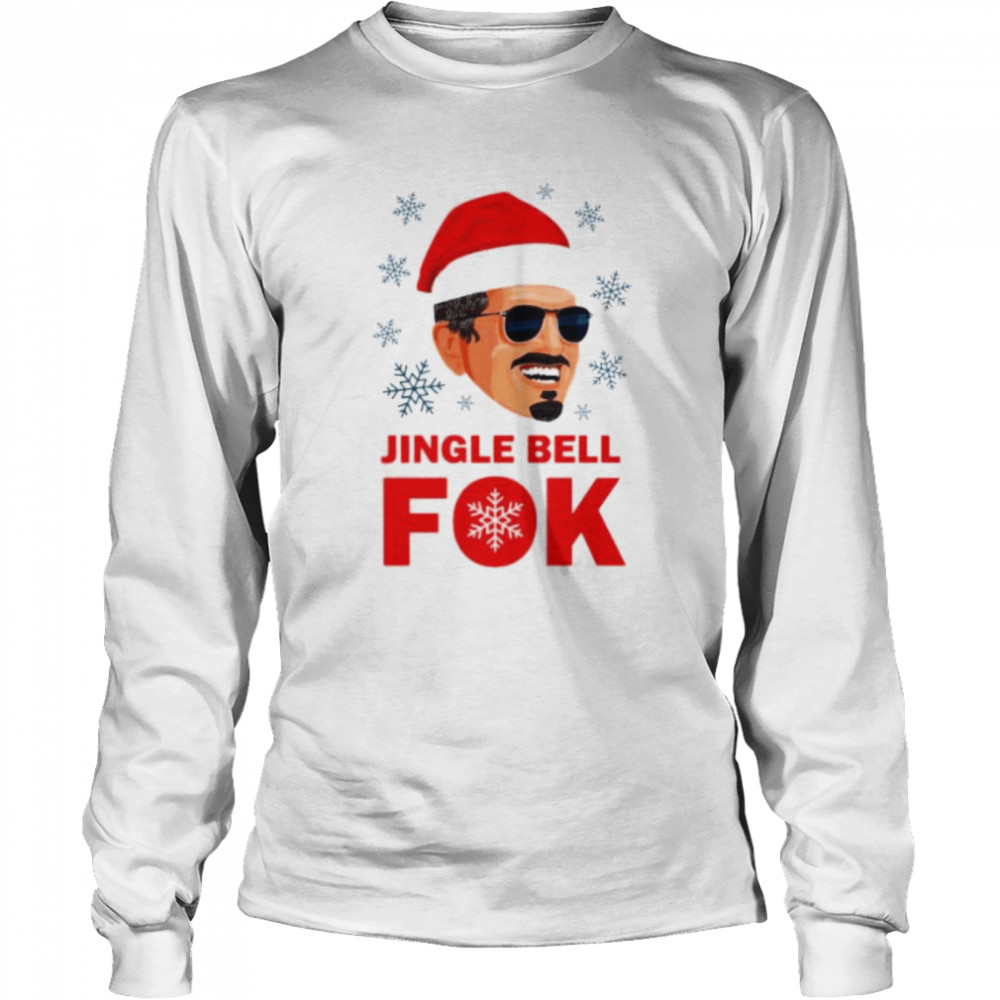 Best jingle bell Fok Christmas shirt Long Sleeved T-shirt