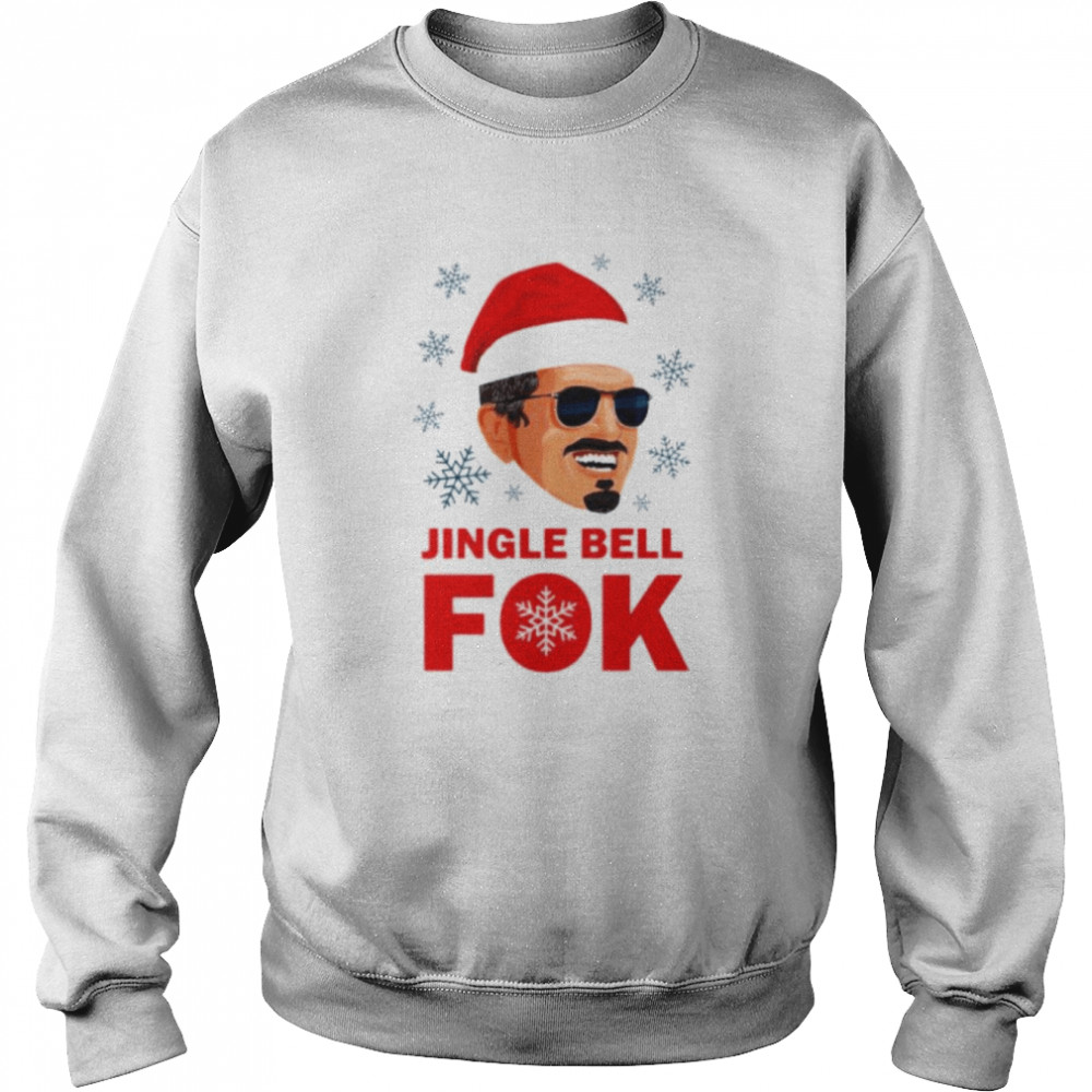 Best jingle bell Fok Christmas shirt Unisex Sweatshirt