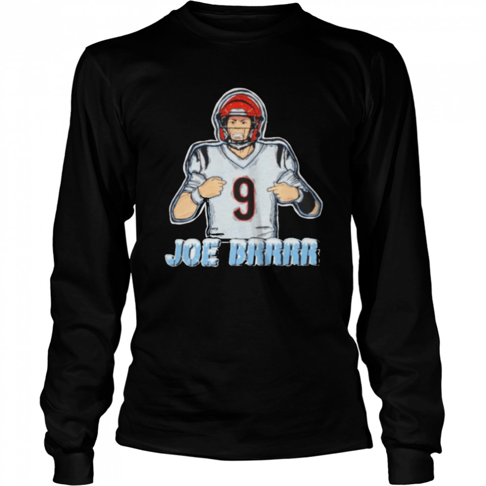 Best joe brrrr Joe Burrow Cincinnati Bengals shirt Long Sleeved T-shirt