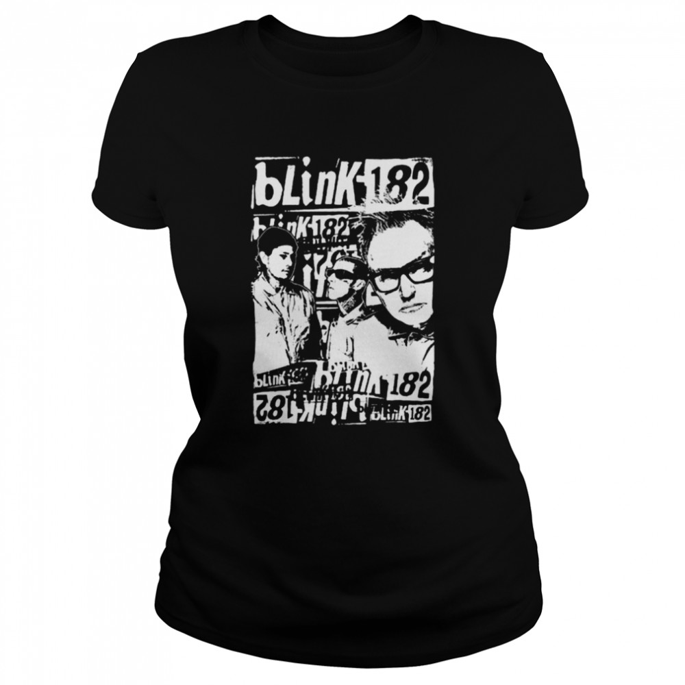 Blink-182 Overlap  Classic Women's T-shirt