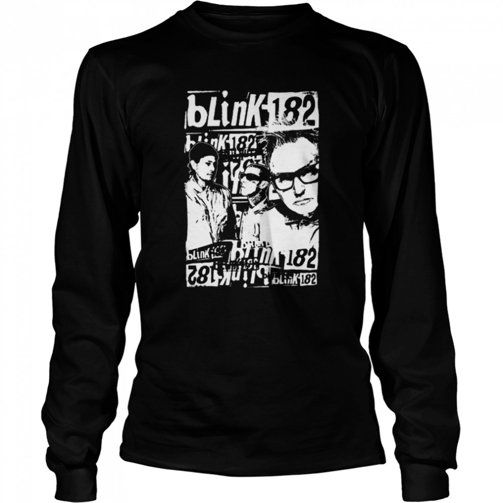 Blink-182 Overlap  Long Sleeved T-shirt