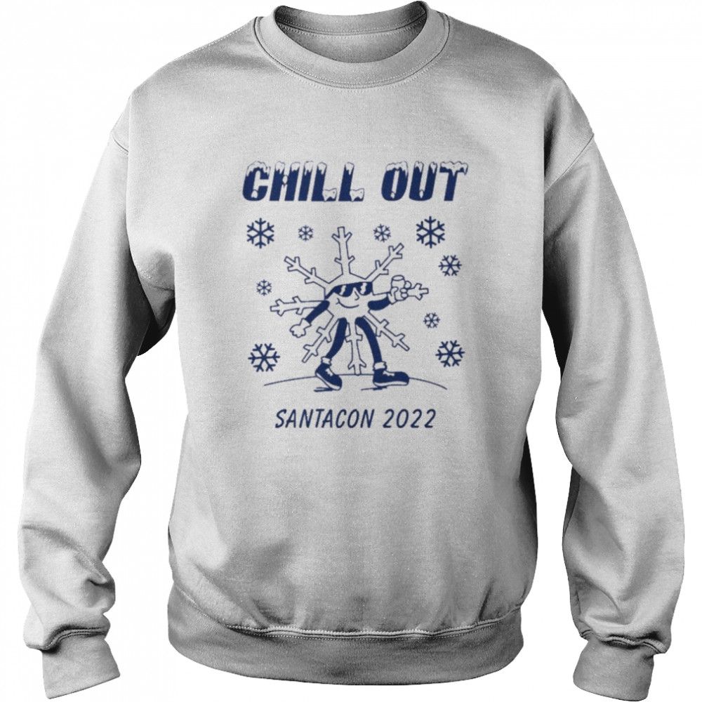 Chill Out Santacon 2022 Christmas  Unisex Sweatshirt