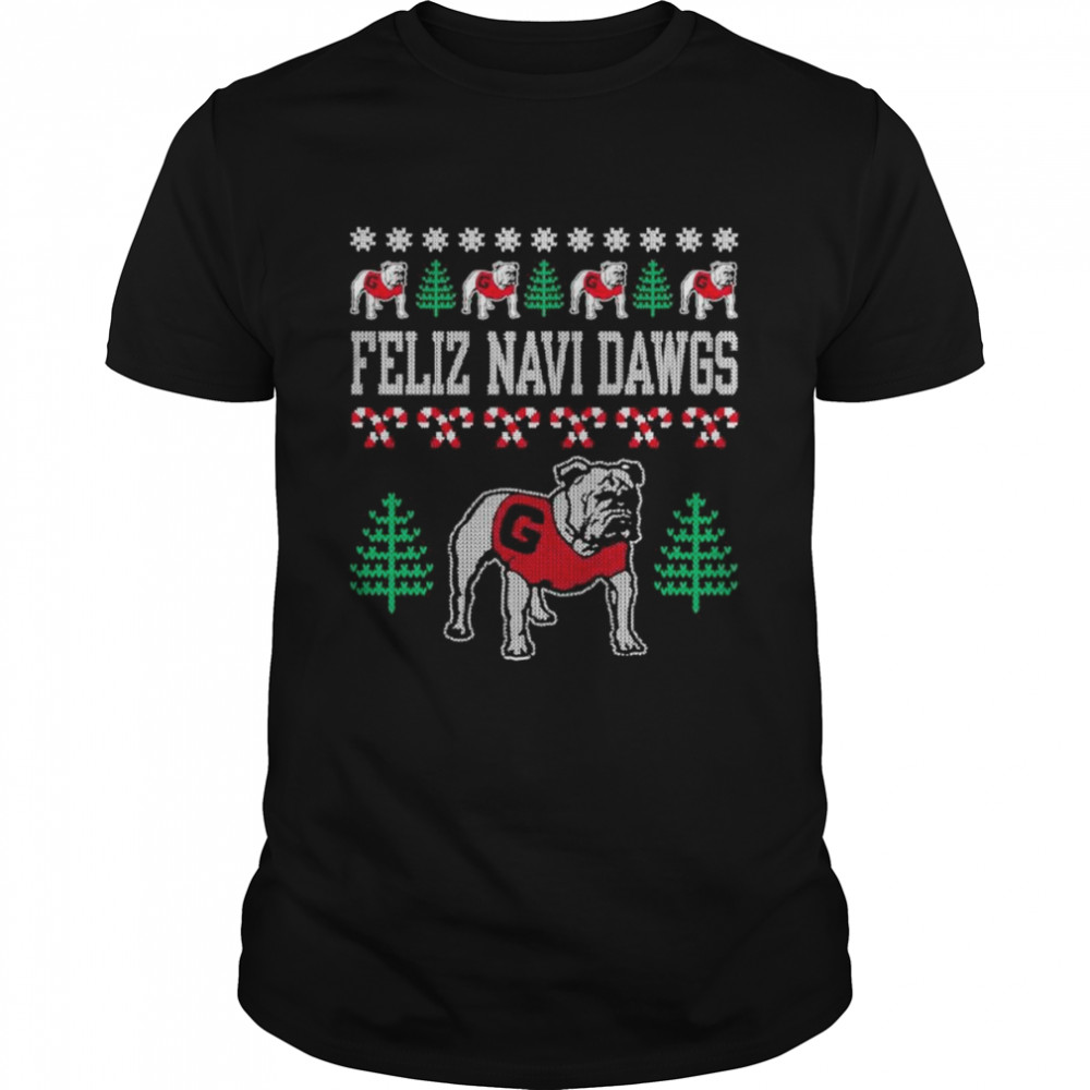 Feliz Navi Dawgs Ugly Christmas shirt