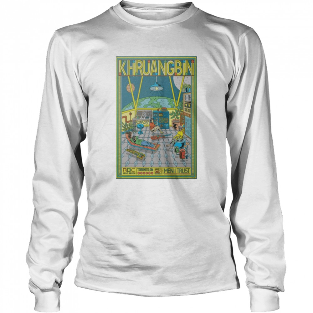 Khruangbin Space Walk Tour 2022 Poster shirt Long Sleeved T-shirt