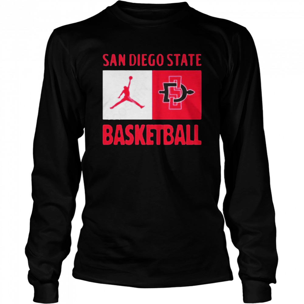 Lamont Butler Sr. San Diego State Basketball  Long Sleeved T-shirt