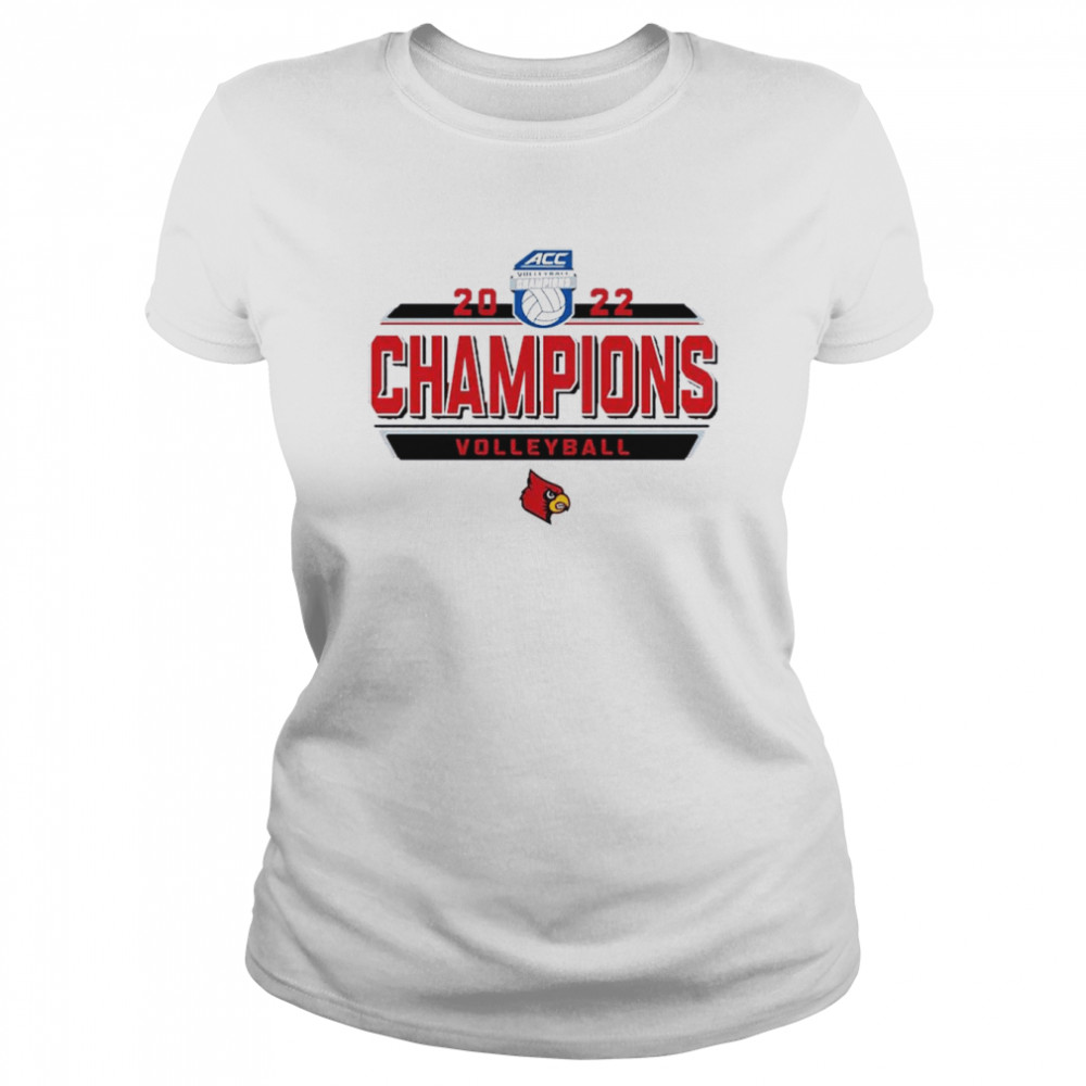 Louisville Cardinals ACC Volleyball Champions 2022  Classic Women's T-shirt