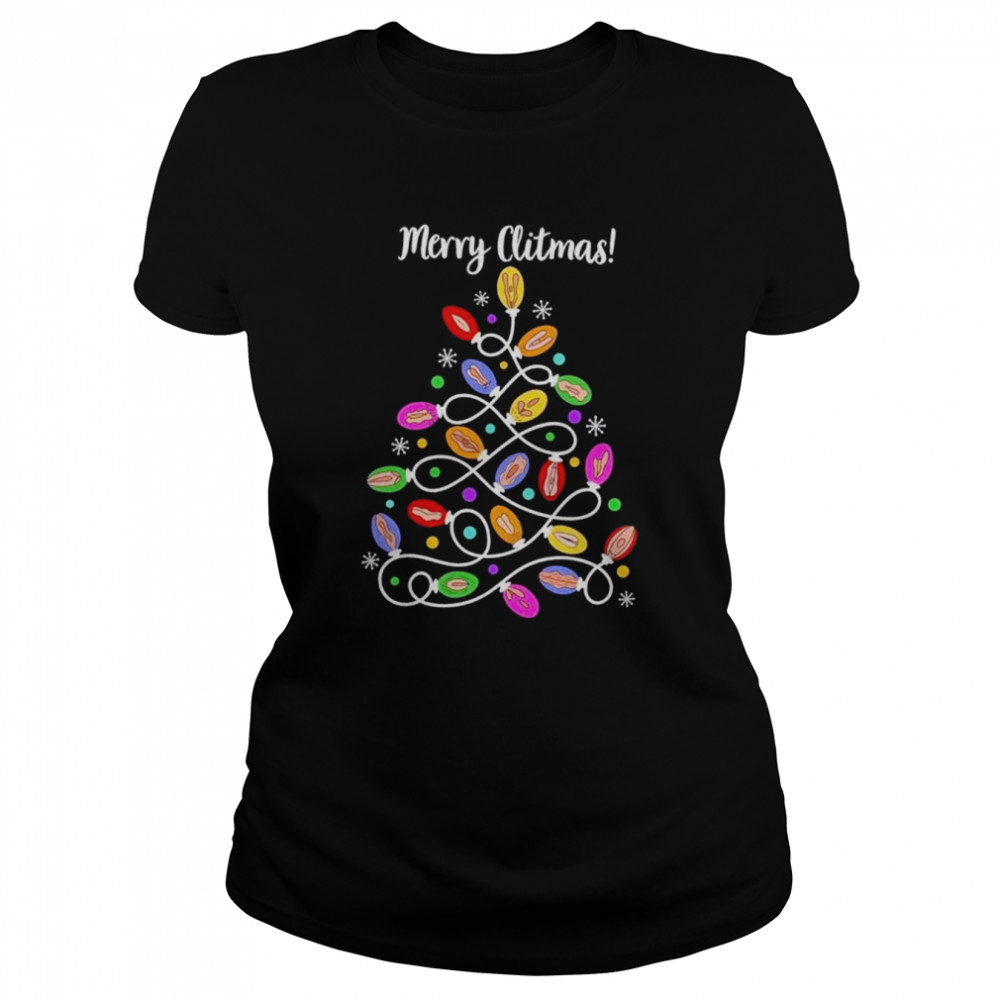 Merry Clitmas Tree Christmas 2022 shirt Classic Women's T-shirt