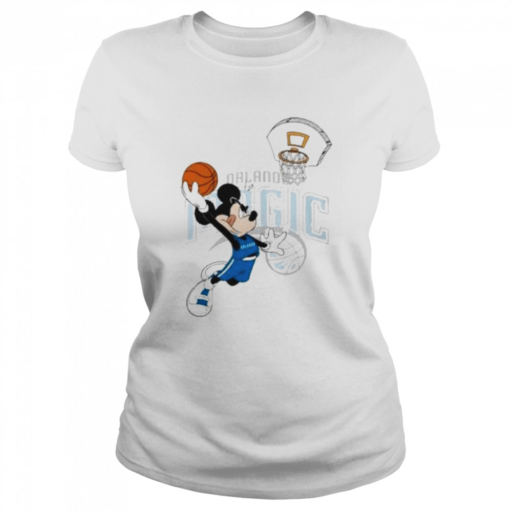 Mickey Mouse Basketball Orlando Magic shirt Classic Women's T-shirt