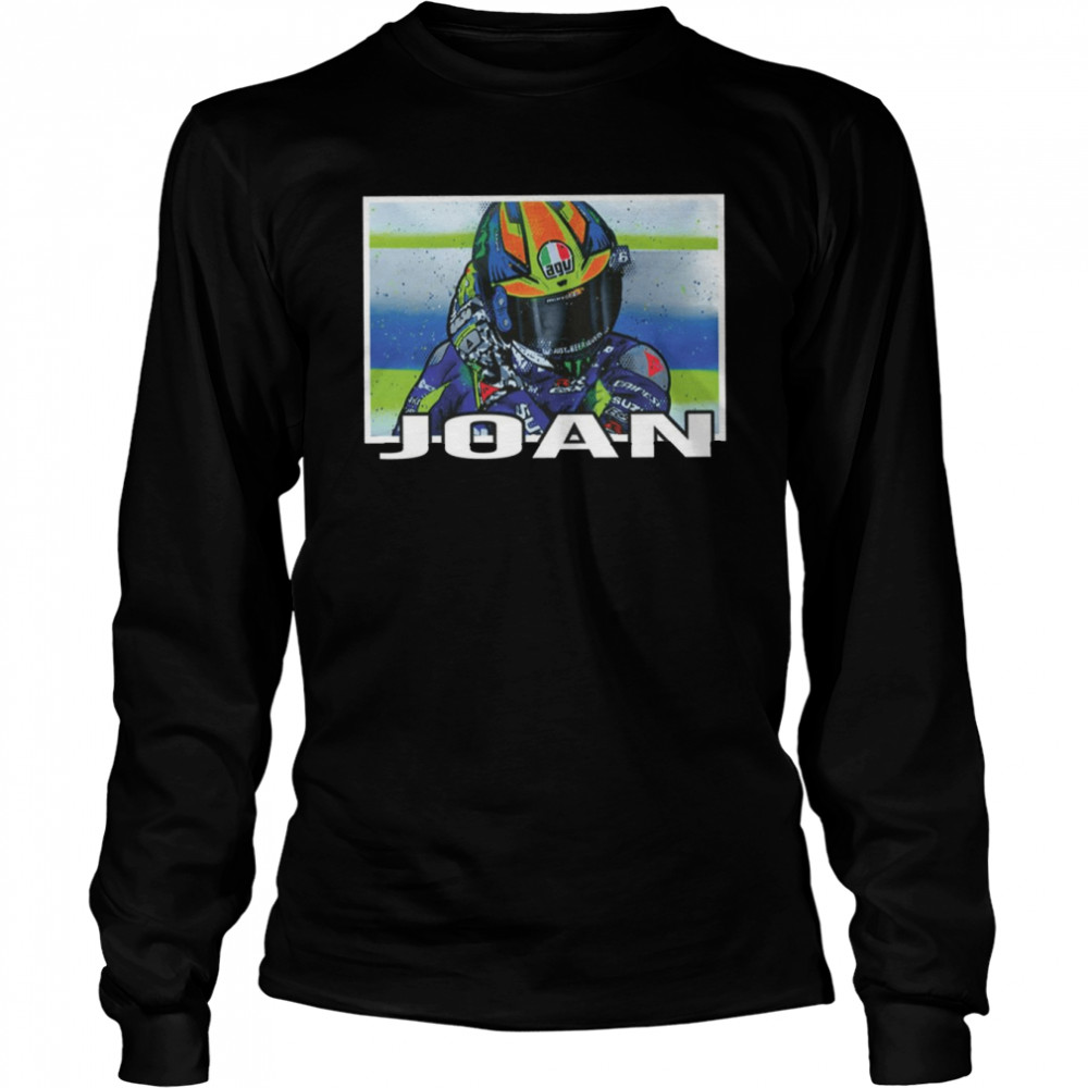 Motorcycle Racing Design Joan Mir shirt Long Sleeved T-shirt