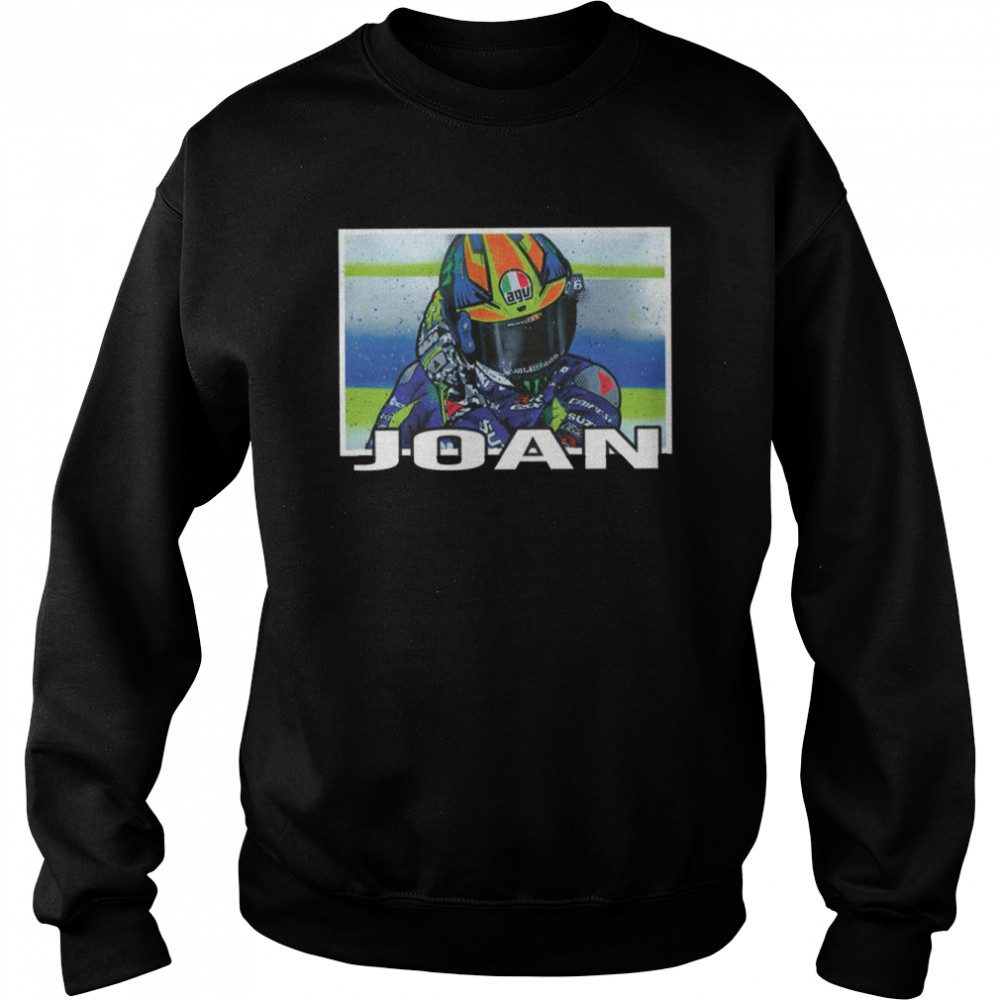 Motorcycle Racing Design Joan Mir shirt Unisex Sweatshirt