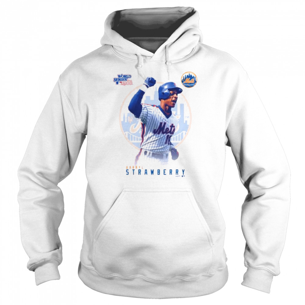 New York Mets Darryl Strawberry Mitchell and Ness shirt Unisex Hoodie