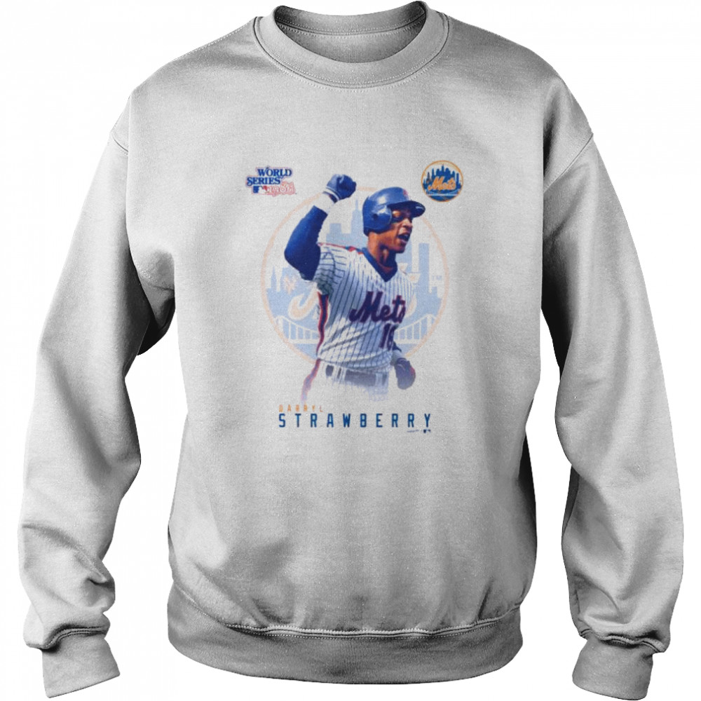 New York Mets Darryl Strawberry Mitchell and Ness shirt Unisex Sweatshirt