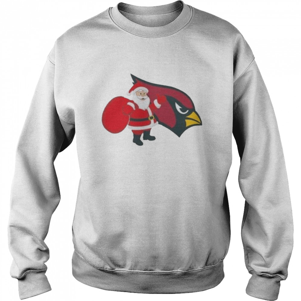 Santa Claus Arizona Cardinals NFL Christmas 2022 shirt Unisex Sweatshirt