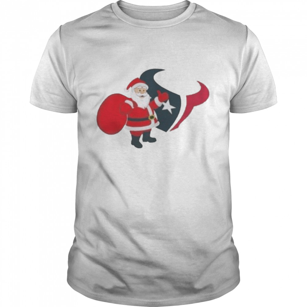 Santa Claus Houston Texans NFL Christmas 2022 shirt