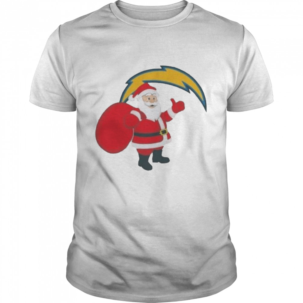 Santa Claus Los Angeles Chargers NFL Christmas 2022 shirt