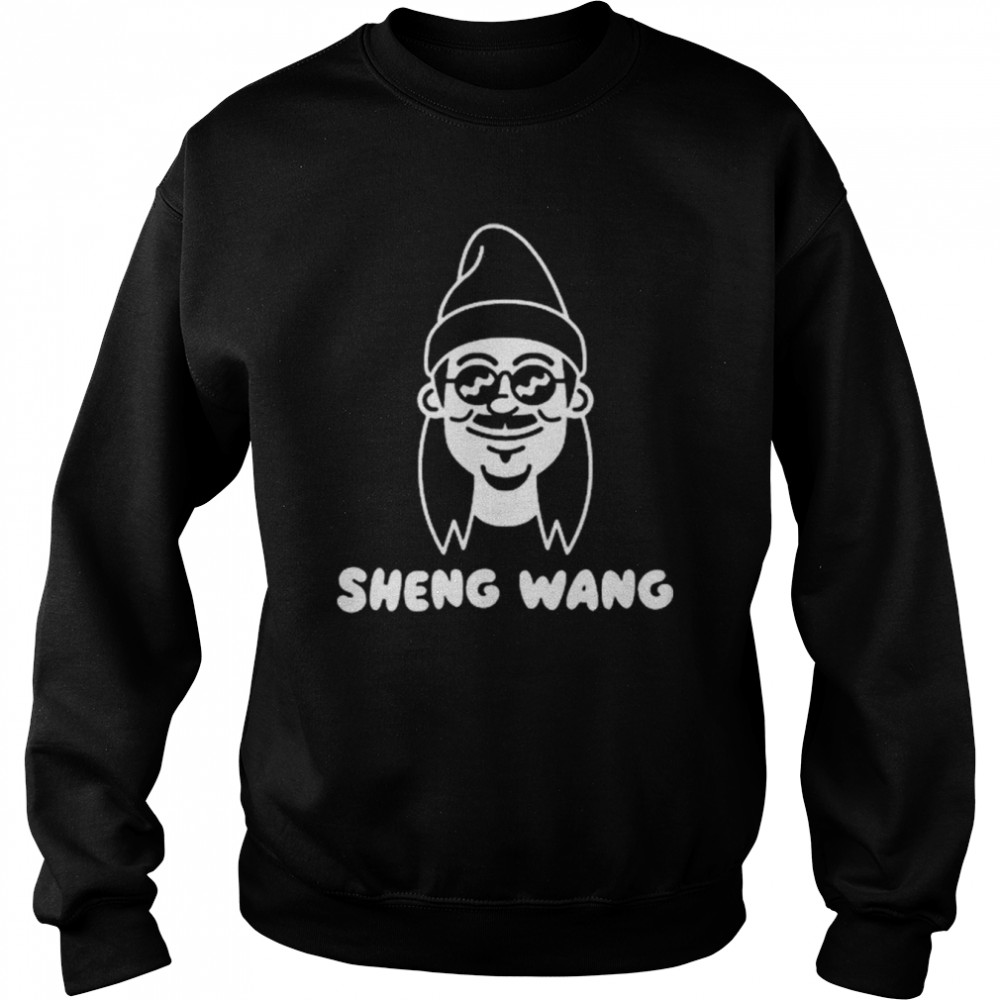 Sheng Wang Black  Unisex Sweatshirt