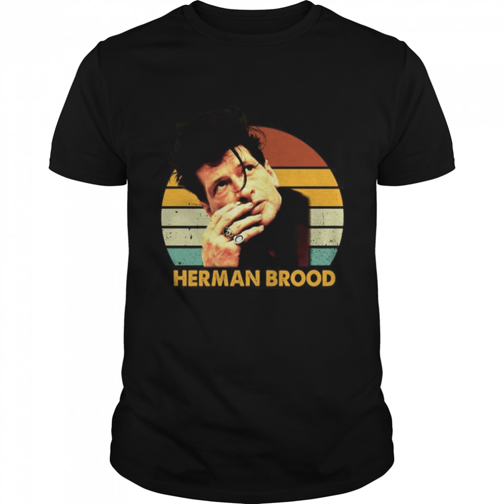 Sunset Portrait Herman Brood shirt